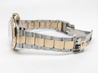 Daytona 126503 YG/SS Wht/Stk RCF A4131