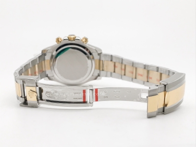 Daytona 126503 YG/SS Wht/Stk RCF A4131