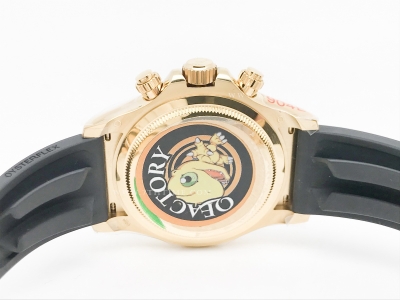 Daytona 126518 YG/RU Gold/Blk 904L QF V5 SH4131