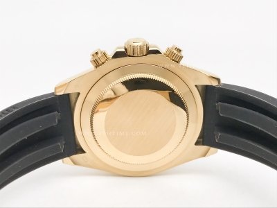 Daytona 126518 CER YG/RU Gold/Stk GDF A3836