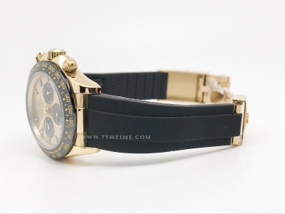 Daytona 126518 CER YG/RU Gold/Blk/Stk GDF A3836