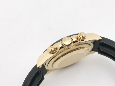 Daytona 126518 CER YG/RU Blk/Stk GDF A3836