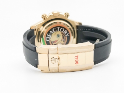 Daytona 126518 YG/RU Gold 904L QF V5 SH4131