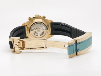 Daytona 126518 CER YG/RU Wht/Stk GDF A3836