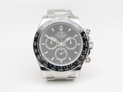 Daytona 126500 904L CER SS/SS Black/Stk RCF A4131