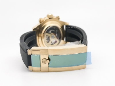 Daytona 126518 CER YG/RU Blk/Gold/Stk GDF A3836