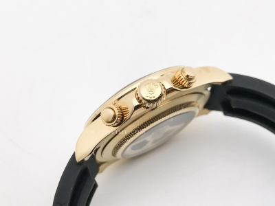 Daytona 126518 CER YG/RU Blk/Stk GDF A3836