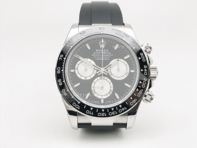 Daytona 126519LN 904L SS/RU Blk/Silv/Stk RCF A4131