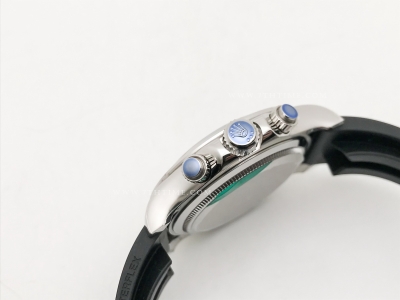 Daytona 126519LN 904L SS/RU Blk/Silv/Dia RCF A4131