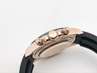 Daytona 116515 CER RG/RU Blk/Gold/Stk GDF A3836