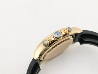 Daytona 126518LN CER YG/RU Blk/Gold/Stk RCF A4131