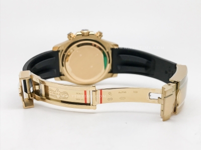 Daytona 126518LN CER YG/RU Blk/Gold/Dia RCF A4131