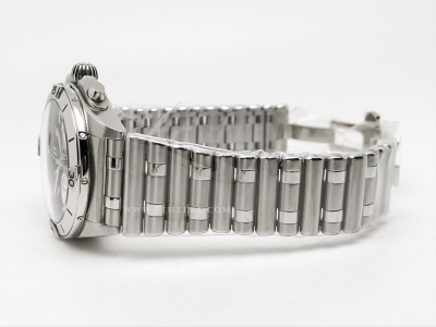 Chronomat B01 V2 SS/SS Blk/Silv/Stk TF Asia 7750