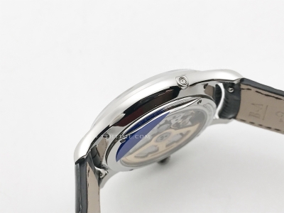 Master Ultra Thin Moonphase SS/LE Silver APSF A925