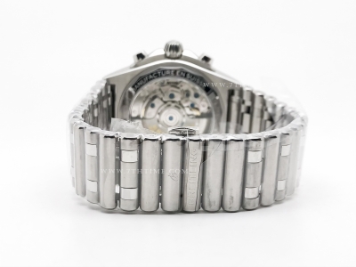 Chronomat B01 V2 SS/SS Blk/Silv/Stk TF Asia 7750