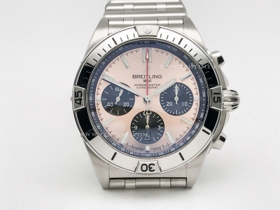 Chronomat B01 V2 SS/SS Brown/Blk/Stk TF Asia 7750