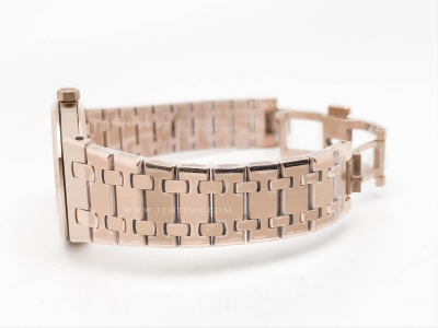 Royal Oak Ladies 67650OR RG/RG RG/Stk ZF Sw Qtz