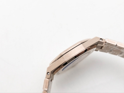 Royal Oak Ladies 67650OR RG/RG RG/Stk ZF Sw Qtz