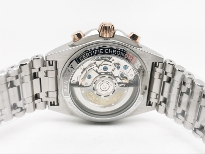 Chronomat B01 V2 RG/SS Silver/Stk TF Asia 7750