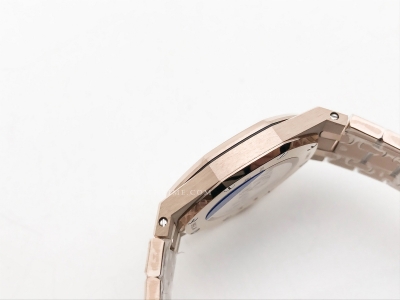 Royal Oak Ladies 67650OR RG/RG Blue/Stk ZF Sw Qtz