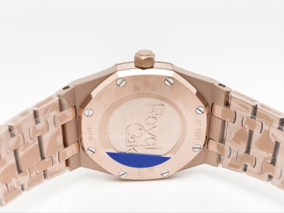Royal Oak Ladies 67650OR RG/RG Brn/Stk ZF Sw Qtz