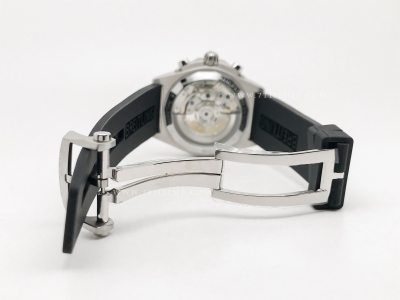 Chronomat B01 V2 SS/RU Blk/Silv/Stk TF Asia 7750