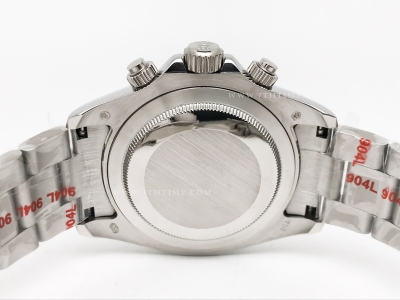 Daytona 126509 CER SS/SS Wht/Blk/Stk GDF A3836