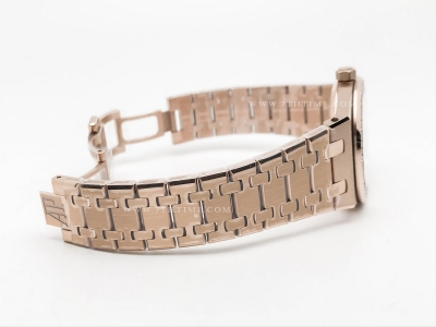 Royal Oak Ladies 67651OR Dia RG/RG RG/Stk ZF Sw Qtz