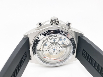 Chronomat B01 V2 SS/RU Blue/Blk/Stk TF Asia 7750