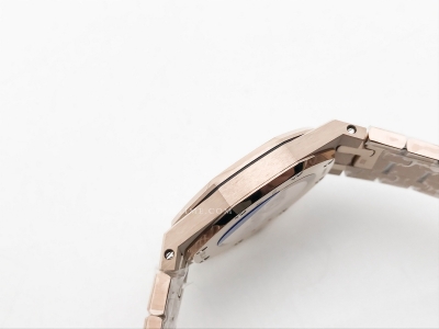 Royal Oak Ladies 67651OR Dia RG/RG RG/Stk ZF Sw Qtz