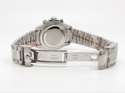 Daytona 126509 CER SS/SS Wht/Stk GDF A3836