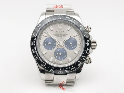 Daytona 126509 CER SS/SS Gry/Blue/Stk GDF A3836