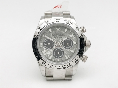 Daytona 116509 SS/SS P-Met/Blk/Stk GDF A3836