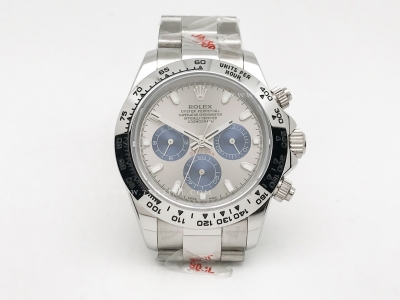 Daytona 116509 SS/SS Gry/Blue/Stk GDF A3836