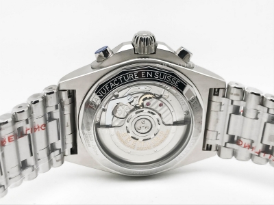 Chronomat B01 Italy SS/SS Blue/Stk BLS Asia 7750