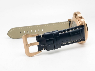 PAM1112 Lum. Marina 44mm RG/LE Blue TTF P9010