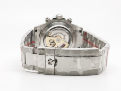 Daytona 126500 CER SS/S Wht/Stk GDF A3836