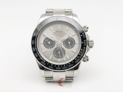 Daytona 126509 CER SS/S Gry/Blk/Stk GDF A3836