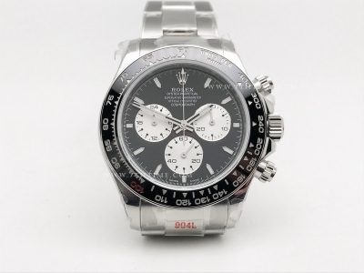 Daytona 126529 WG/WG Blk/Stk 904L QF V5 SH4132