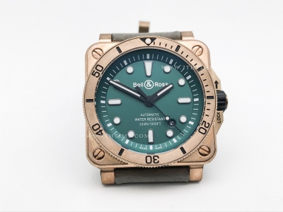 Bell Ross BR03-92 Diver 42mm Bron BR/LE Grn WMF A2824