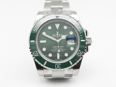 Submariner 116610LV SS/SS Green BPF VR3135