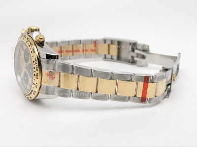 Daytona 116523 YG/SS Gold/Blk/Stk GDF A3836