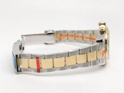 Daytona 116523 YG/SS Gold/Blk/Stk GDF A3836