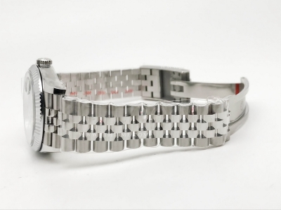 DJ 36mm Jub Flt 904L SS/SS Grn/Stk AR+ VR3235