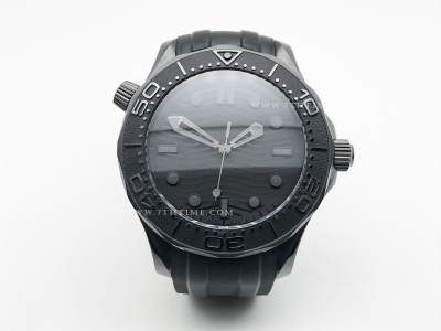 Seamaster 300m 43.5mm CER/RU All Black TWSF Asia 8806