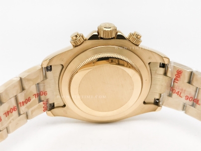 Daytona 116528 YG/YG Gold/Blk/Stk GDF A3836