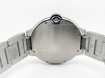 Balon Bleu Mens 42mm SS/SS Wht CHF A2824 Mod