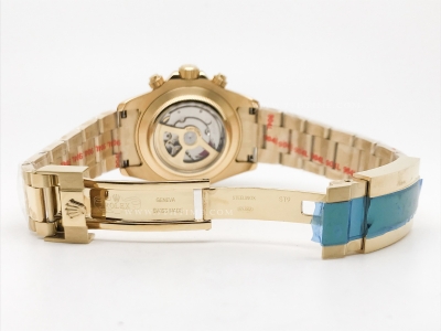 Daytona 126528 DIS YG/YG Blk/Gold/Stk GDF A3836