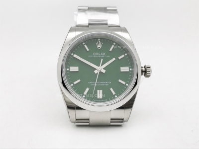 Oyster Pert. 36mm 126000 SS/SS Green EWE A3230