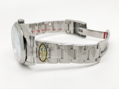 Oyster Pert 41mm 124300 Oys SS/SS T-Blue Clean VR3230